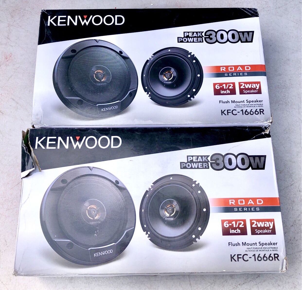 Kenwood Road Series 6.5 Car Audio Speakers New $80’for Both Pairs