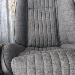 Fox Body Seats With Backseat Upholstery 