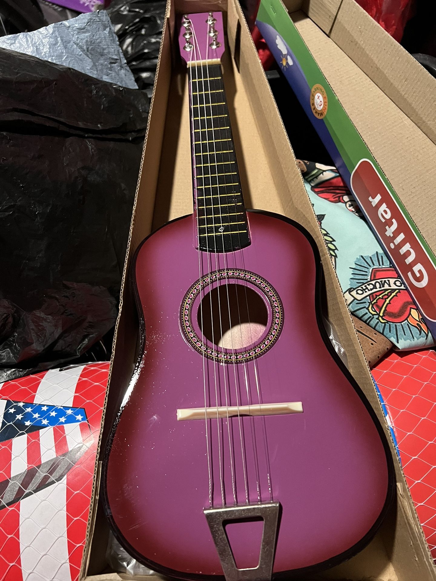17 Dollars Each New Kids Guitar Toy Like 22 Inches Tall