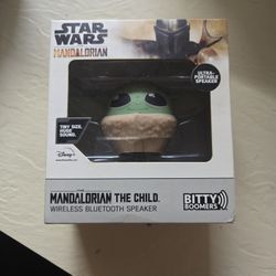 STAR WARS MANDALORIAN, A CHILD WIRELESS BLUETOOTH SPEAKER COLLECTIBLE