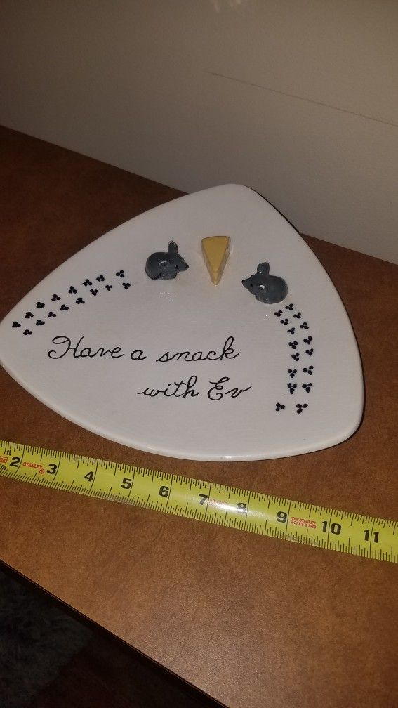 Ceramic Snack Plate 