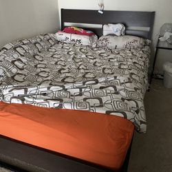 Ikea full size bed metal frame 