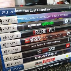 PS4 & PS5 Games For Sale