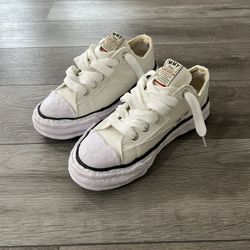 White Maison Mihara Yasuhiro Peterson 23 OG Sole Canvas Sneakers Size 43