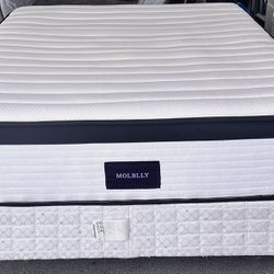 12” Thick Full Size Mattress - Box Spring And Frame Optional 