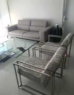 Leather sofa from artefacto