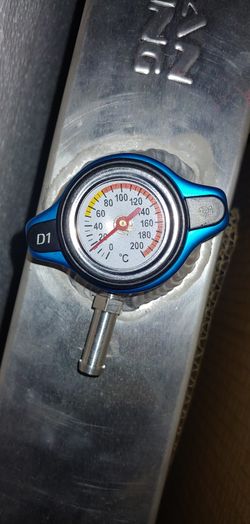 Aftermarket radiator cap