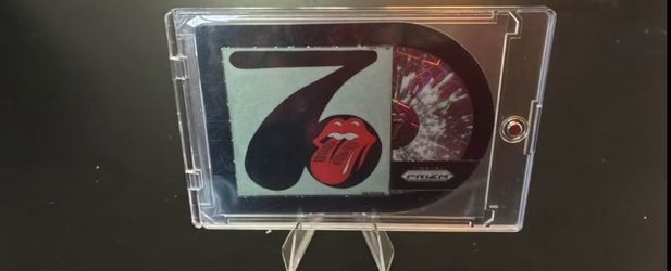 Rolling Stones Panini Prizm Trading Card