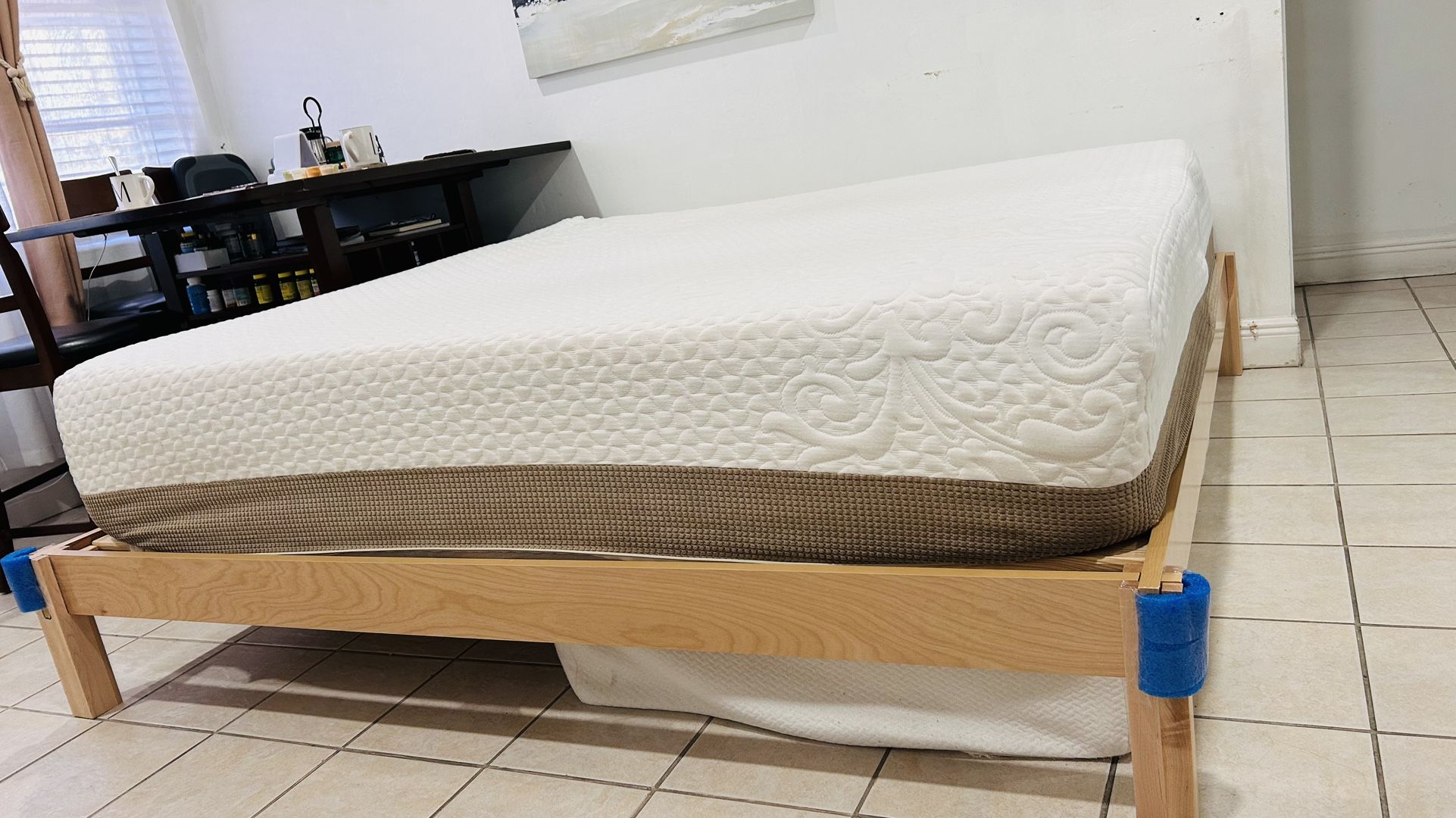 Mattress Bed With Frame