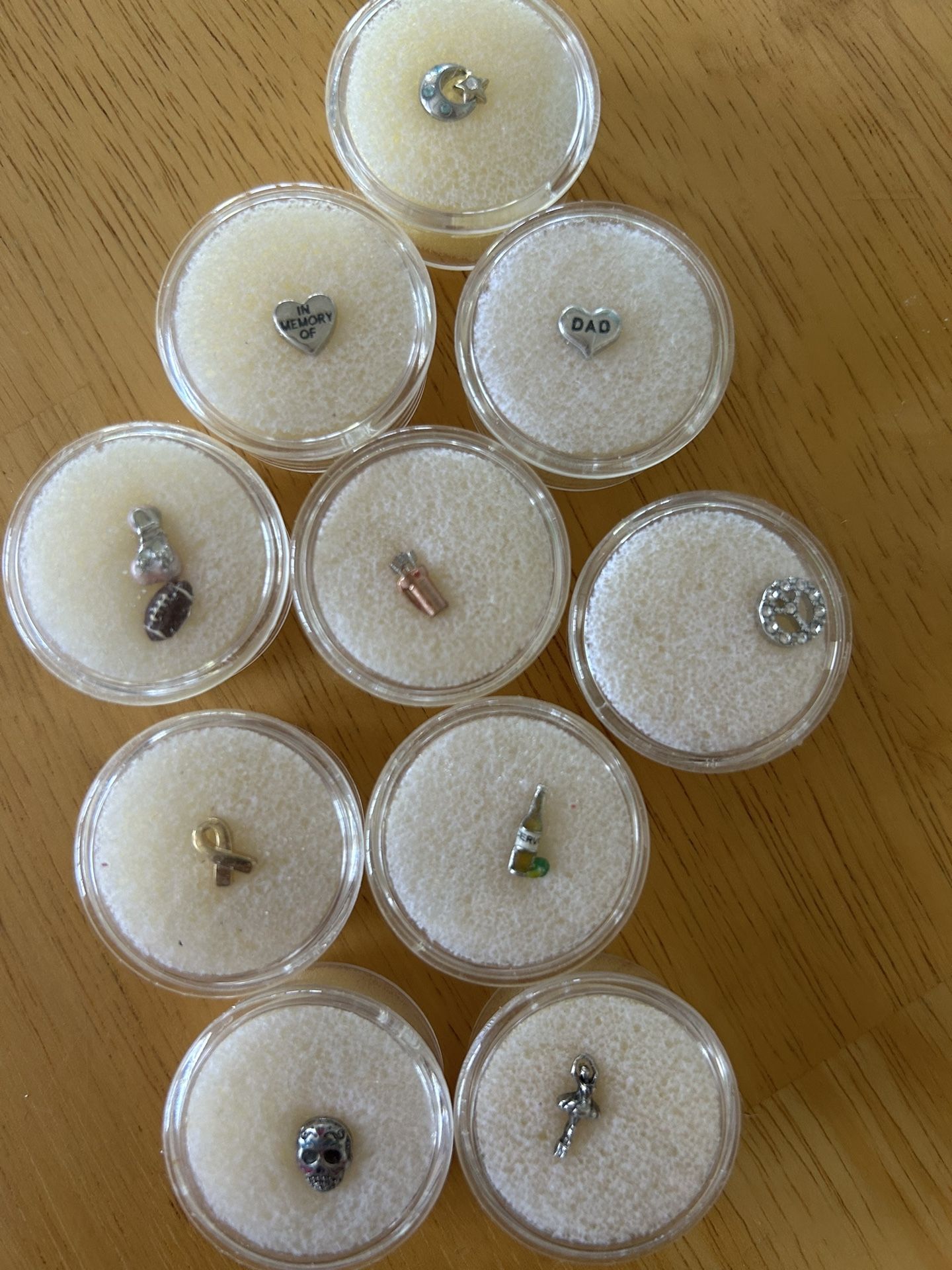 Floating Charms For Lockets