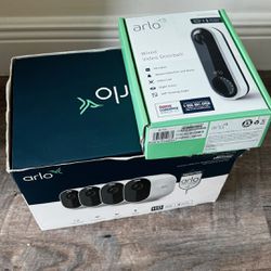 ARLO Essential cameras + Doorbell WiFi