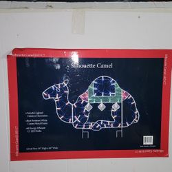 Lighted Nativity Camel 