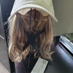New Wig With Hat 