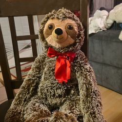 Sloth plush stuffed animal toy