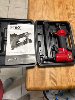 New air powered staple gun