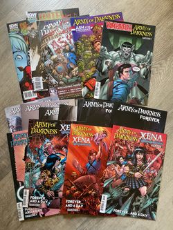 Horror comic book lot