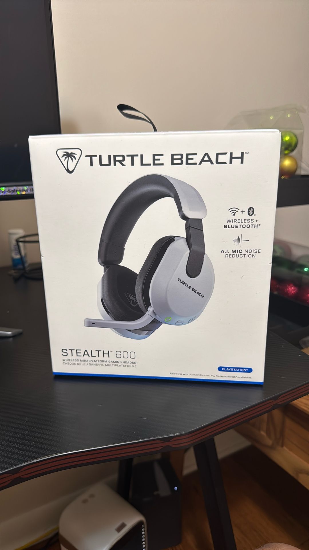 Turtle Beach Stealth 600 Gen 3 Wireless Headset for PlayStation - White