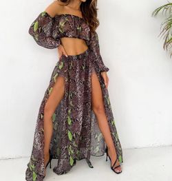 Summer Long Skirt Set