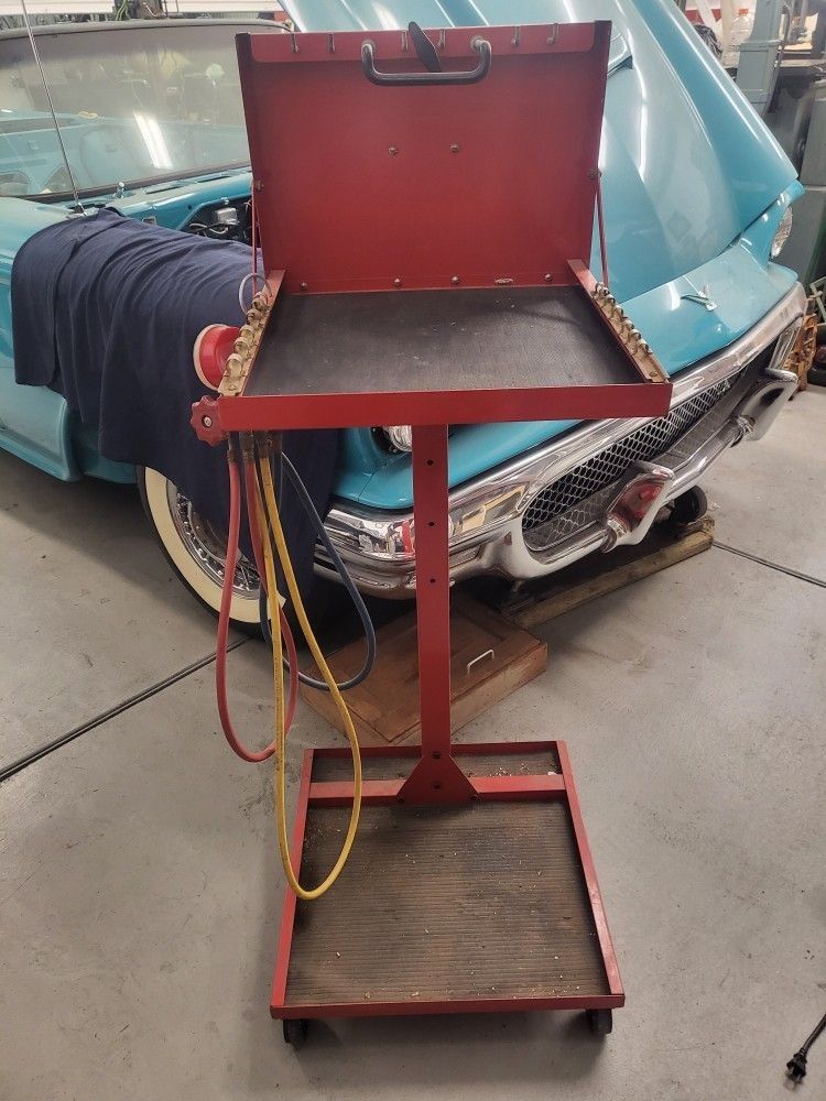 Small Compact Mechanic Mobile Cart Service Tool Shop Garage Tools