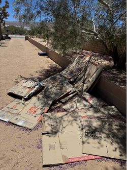 Free cardboard boxes