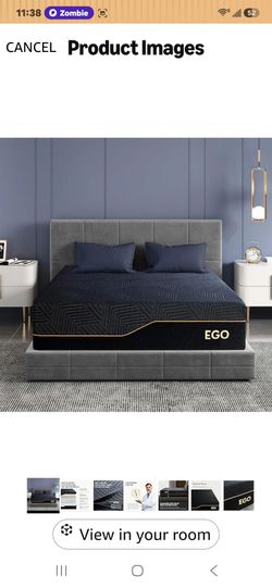 EGOHOME Queen 14 inch Memory Foam Mattress for Back Pain Relief Medium Firm
Fiberglass Free, Copper Gel Infused, Graphene-Cool-Tech Cover, ICA Endorse