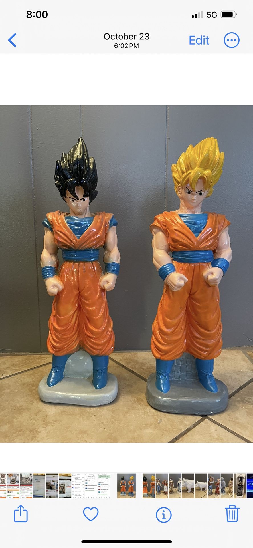 Dragon Ball Z Goku Saving Bank