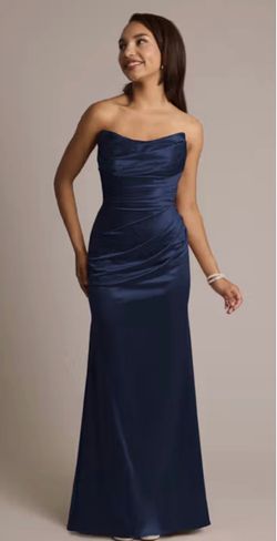 David’s bridal, Marine color, Size 0