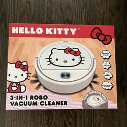 Hello Kitty, 3 In 1 Robo Vacuum Cleaner