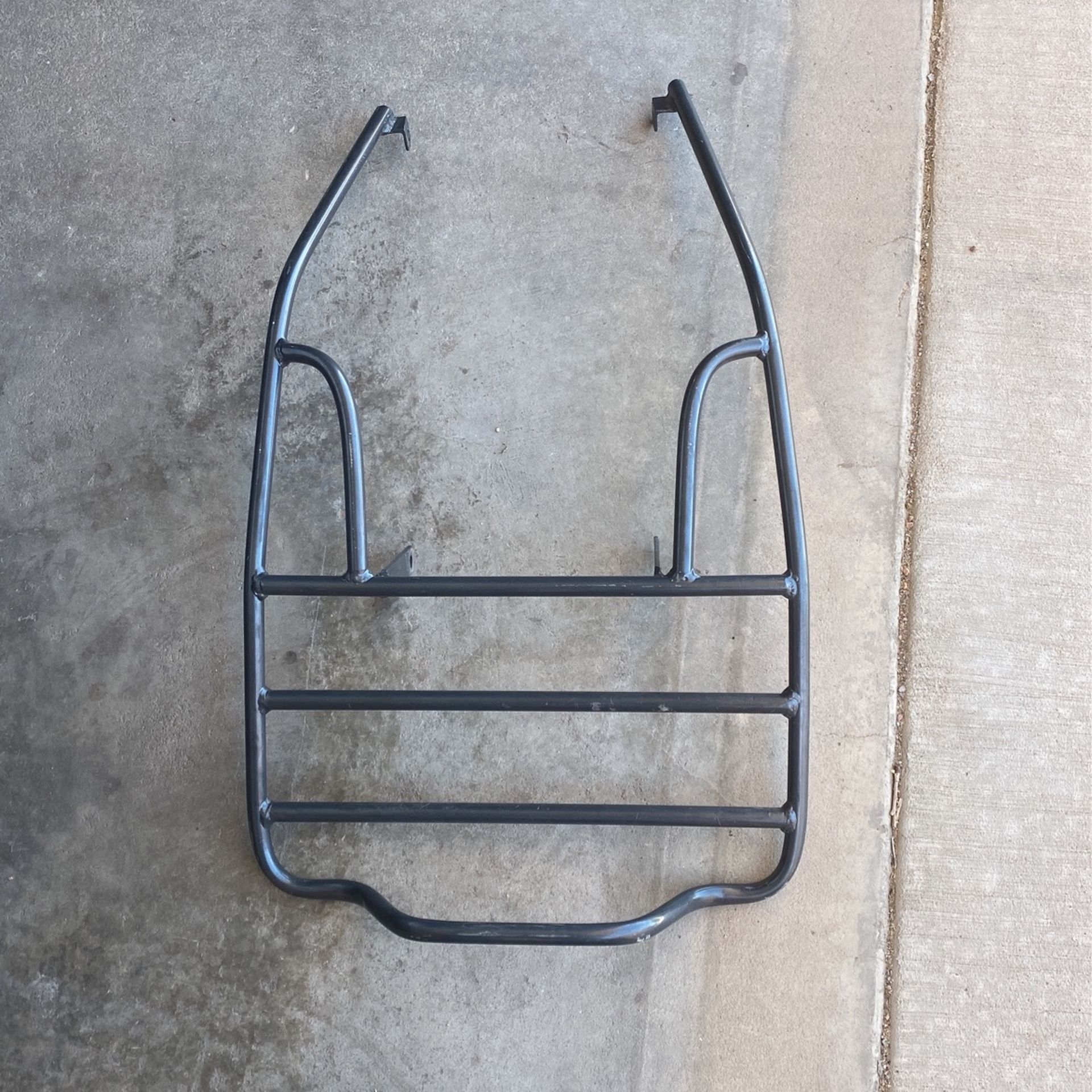 Photo Motorcycle Rack. Came Off A 125 Honda Street Ready Dirt Bike