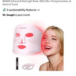 Light face mask