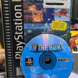 In The Hunt PlayStation 1 