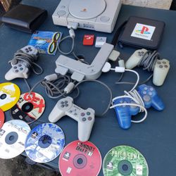 Playstation 1 PS1 With 2 Memory Cards. 4 Controllers. 10 Great Ultra Rare Games. $360! Firm Or Trade Are welcome $400! Item n up