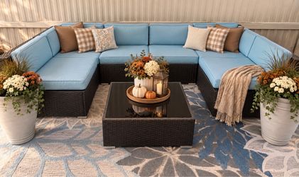 Patio furniture set 7 pc