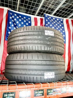 ⭐️ USED TIRES 275/40ZR22 PIRELLI P ZERO (PZ4) RUN-FLAT Max Performance Summer Tires 275 40 22