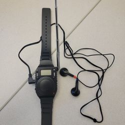 AM/FM Radio Watch 
