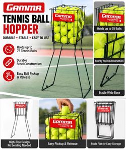 Gamma Ballhopper Hi-Rise 75 Tennis Ball Hopper