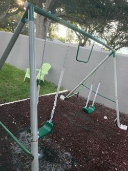 Metal Swing Set