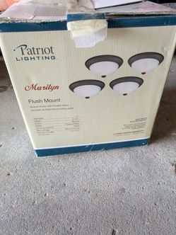 Patriot Lighting Marilyn Flush Mount $30