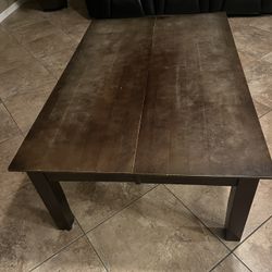 Large Wood Craft/Coffee Table