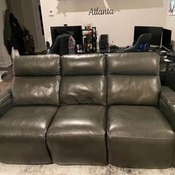 Leather Couch And Love Seat