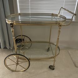 Antique Bar Cart
