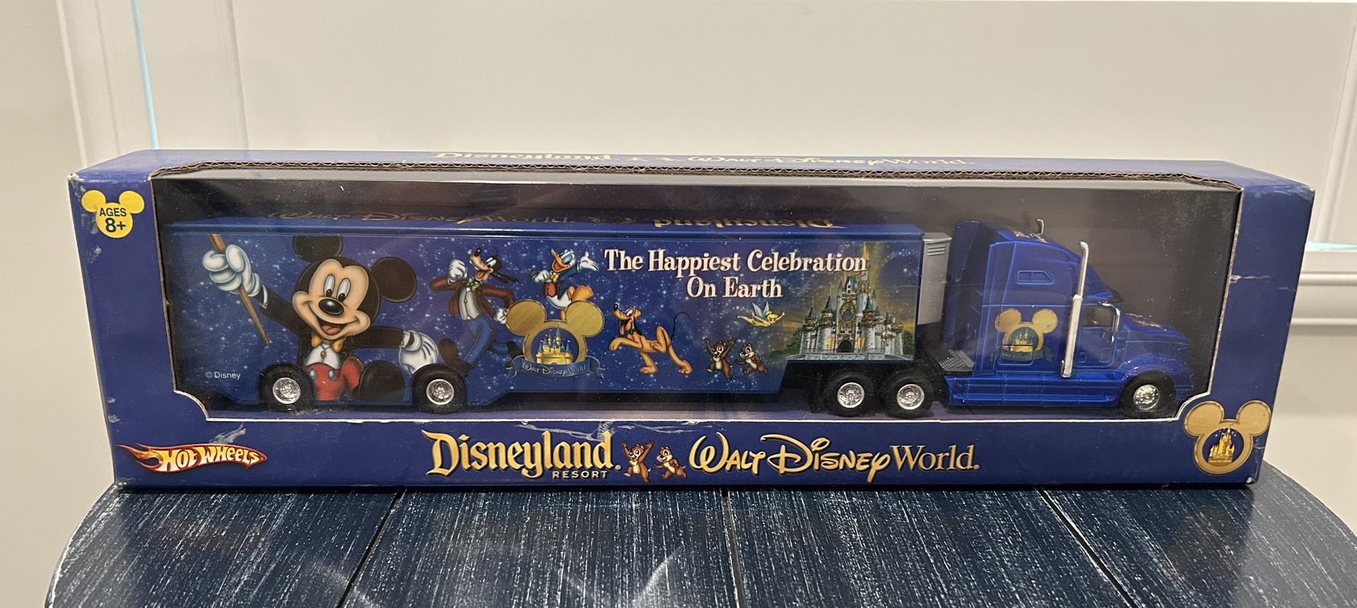 Vintage Disney 50th Parks Anniversary Hot Wheels Semi