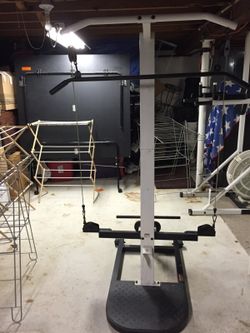 Lateral Pulldown Weight Machine - BO