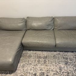 Leather Sectional