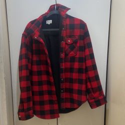 Red Black Jacket 
