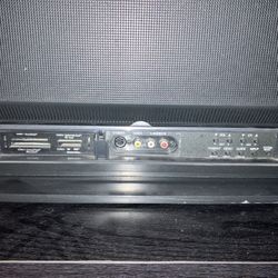 Huge Wide Screen CRT TV