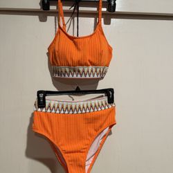 Orange Bikini Set