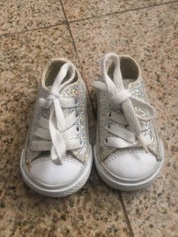 Sparkle converse all star size 2
