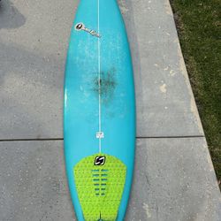 6-8 Resin8 Pintail Surfboard