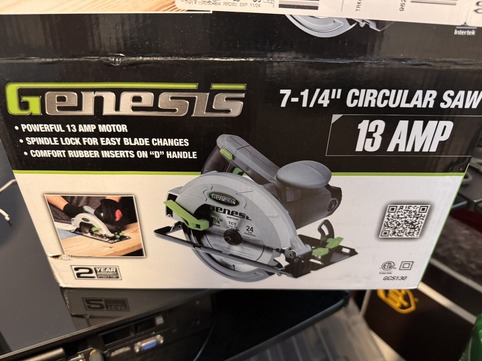 dewalt drill + Genesis circular saw